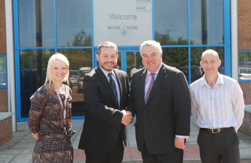 MP Congratulates Royston Firm on Queen’s Award 17.06.13